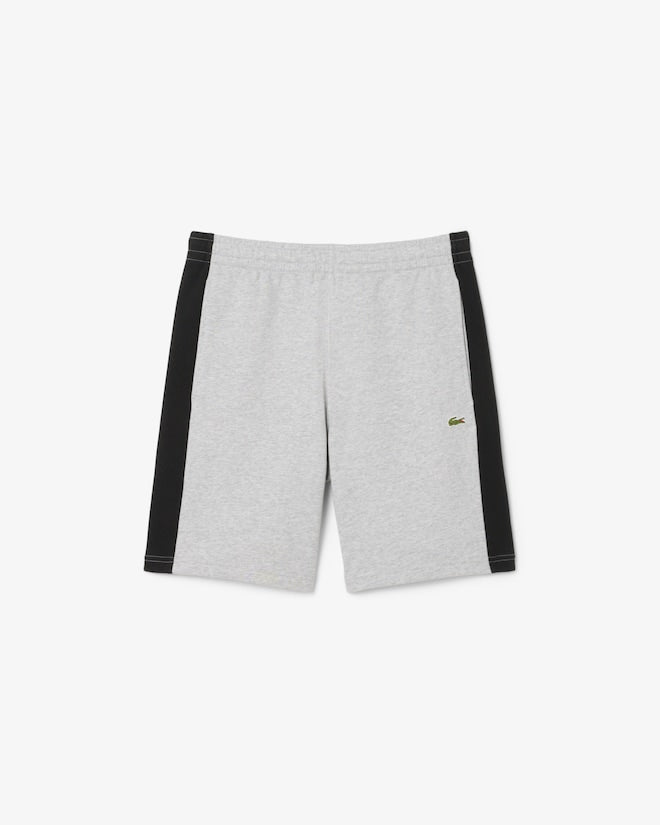 Lacoste Men's Cotton Fleece Colorblock Shorts