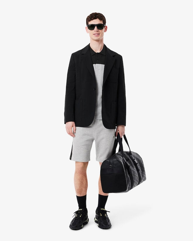 Lacoste Men's Cotton Fleece Colorblock Shorts