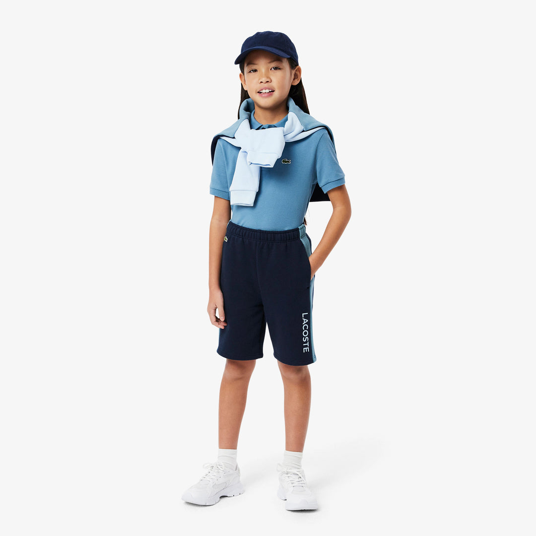 Lacoste Kids' Colorblock Fleece Shorts
