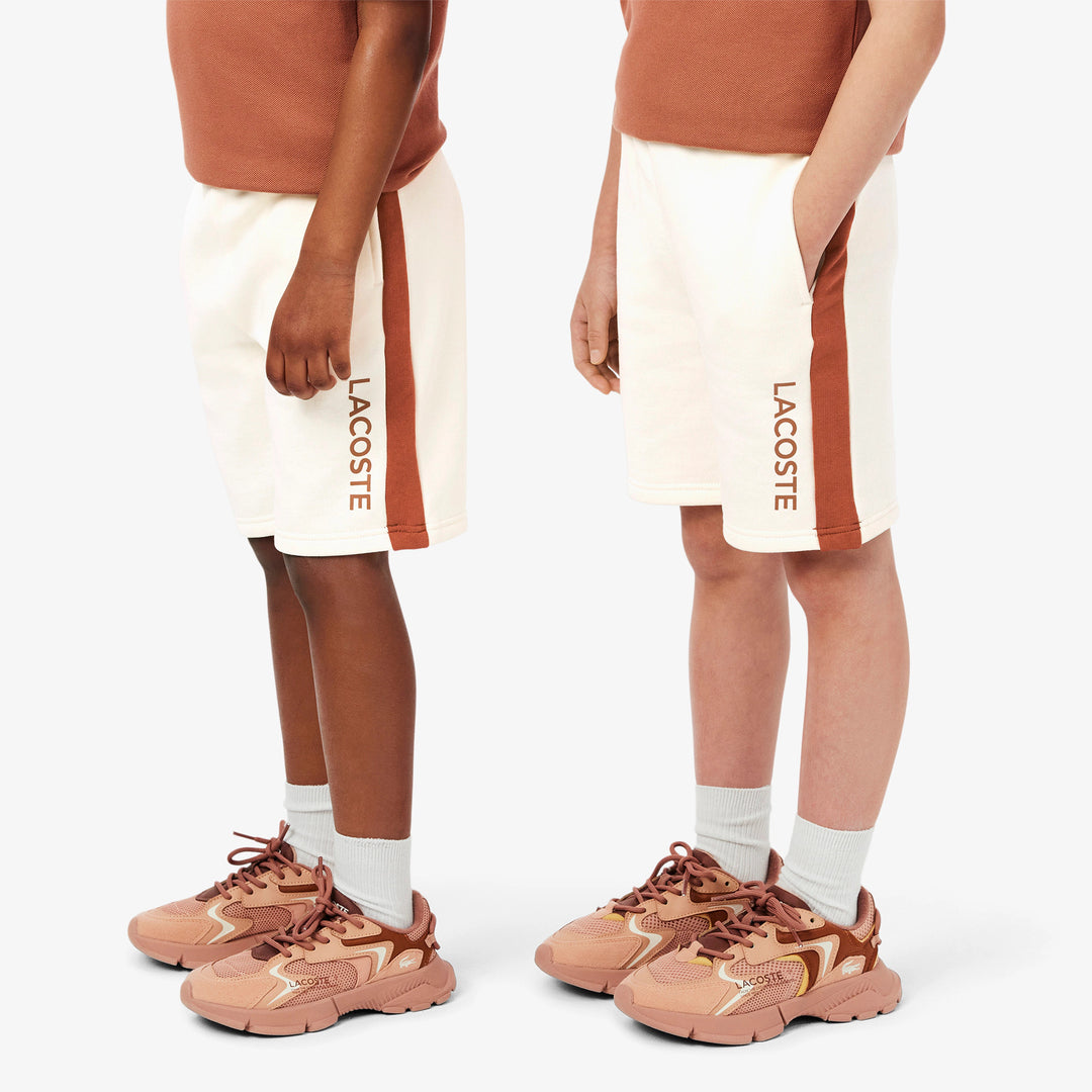 Lacoste Kids' Colorblock Fleece Shorts
