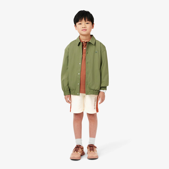 Lacoste Kids' Colorblock Fleece Shorts