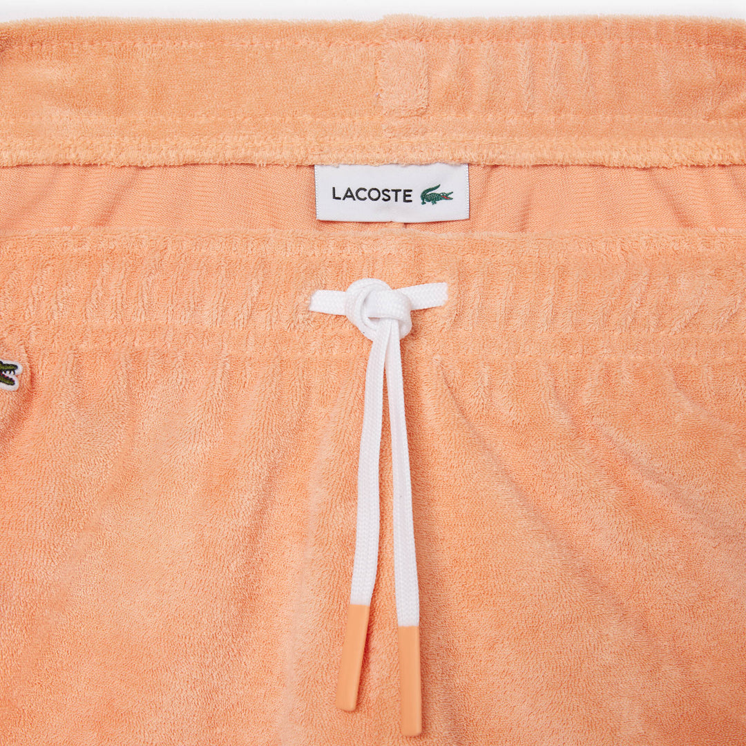 Lacoste Kids' Contrast Stripe Terry Shorts