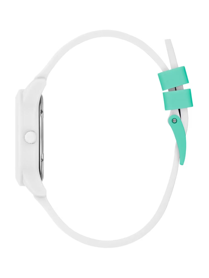 Guess Kids' White and Turquoise Analog Watch