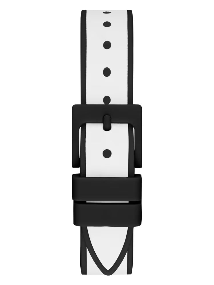 Guess Kids' White and Black Analog Watch