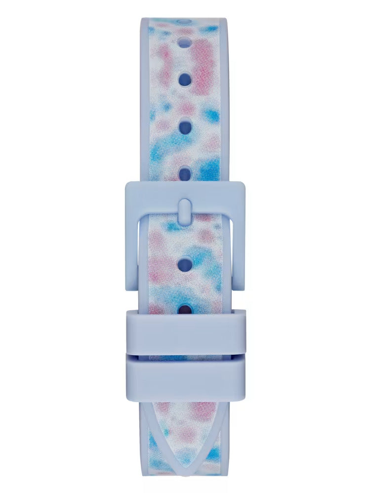 Guess Kids' Blue Tie-Dye Analog Watch