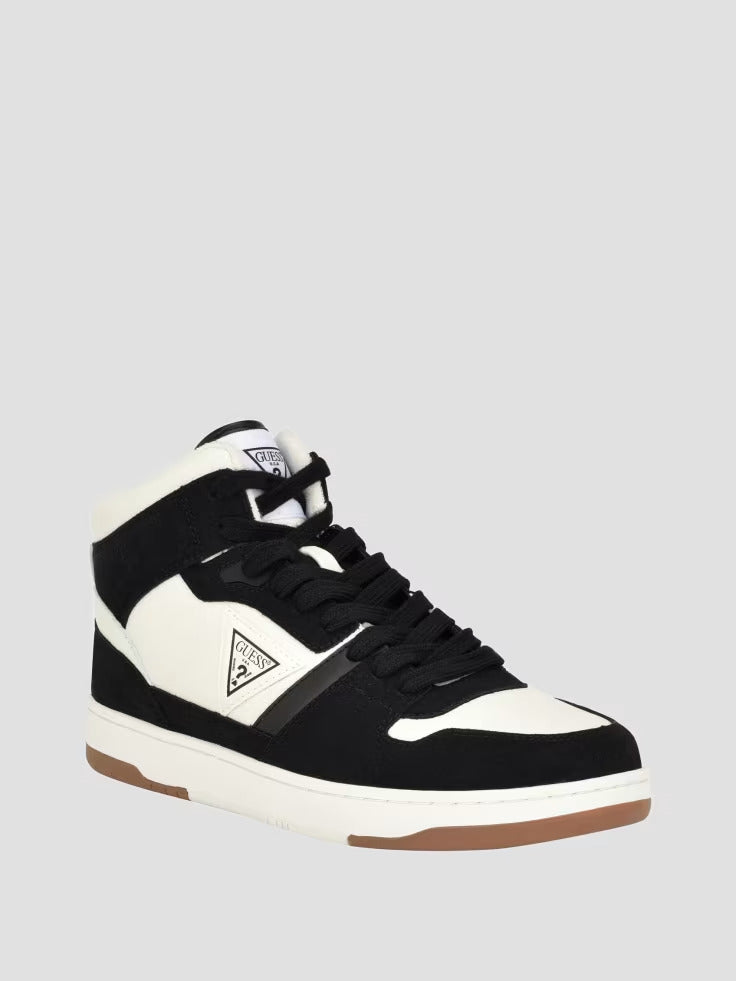 Guess Tristo Triangle High-Top Sneakers