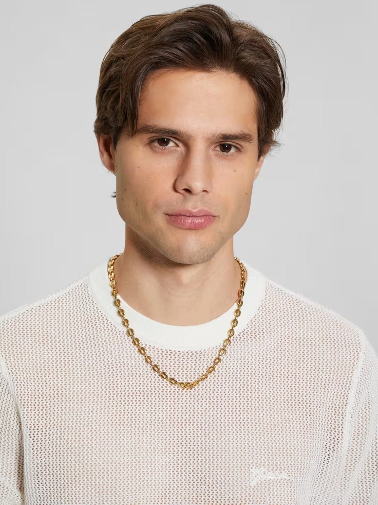 Guess Gold-Tone Chain Necklace