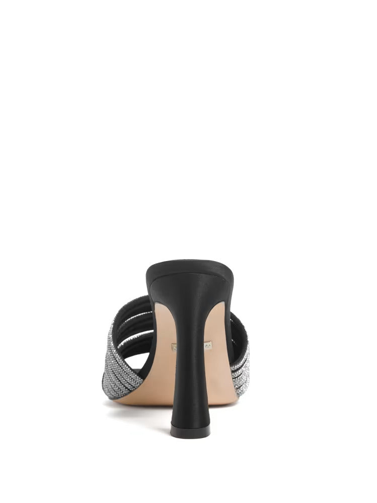 Guess Leah Crystal Heeled Mule