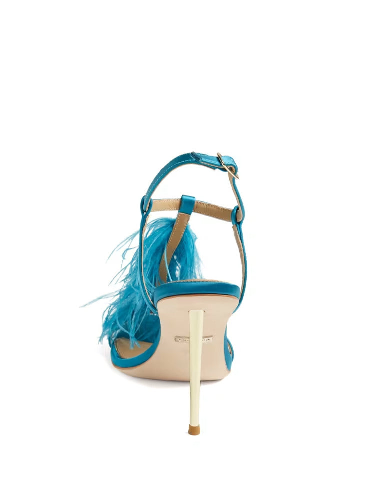 Guess Reyon Feather Satin Heel