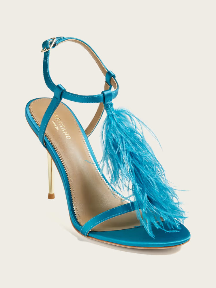 Guess Reyon Feather Satin Heel