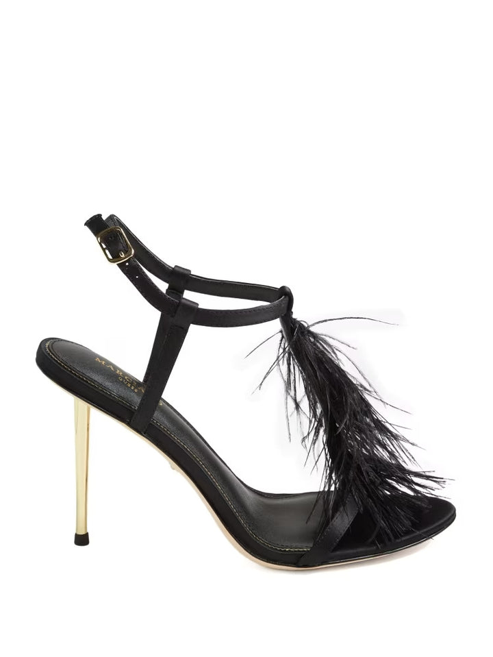 Guess Reyon Feather Satin Heel