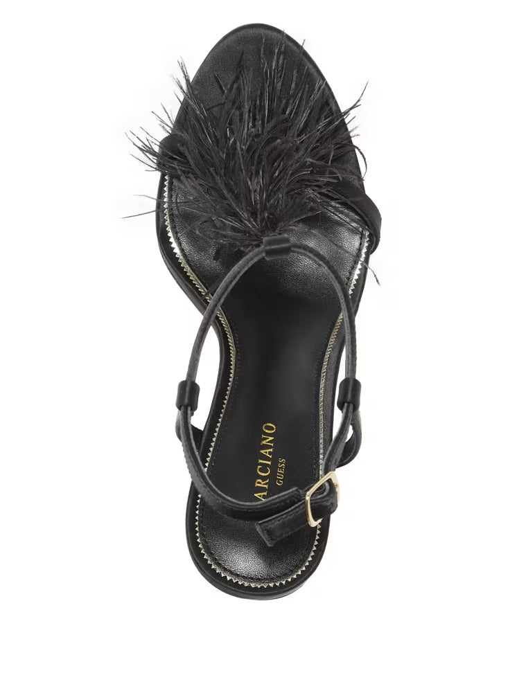 Guess Reyon Feather Satin Heel