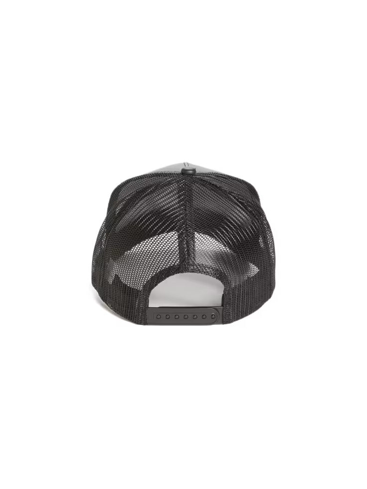 Guess Faux-Leather Trucker Hat