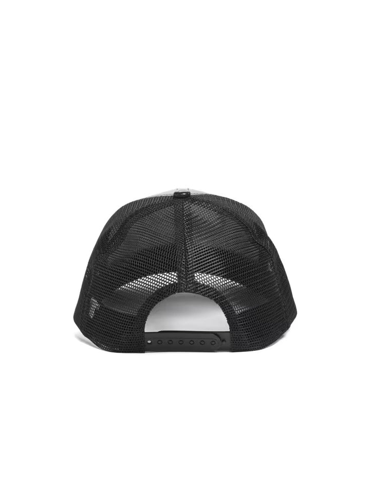 Guess Faux-Leather Peony Trucker Hat