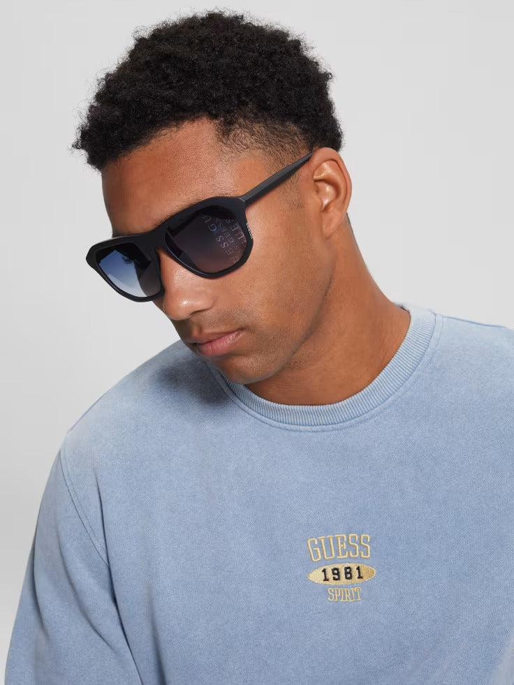 Guess Plastic Navigator Sunglasses