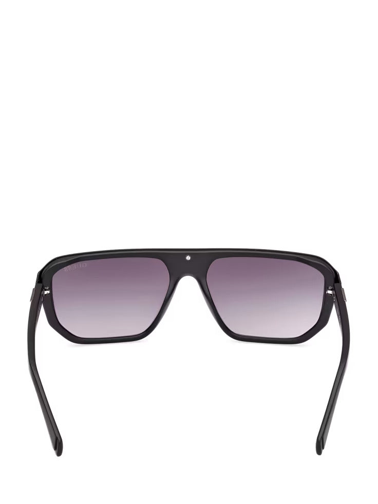 Guess Plastic Aviator Sunglasses