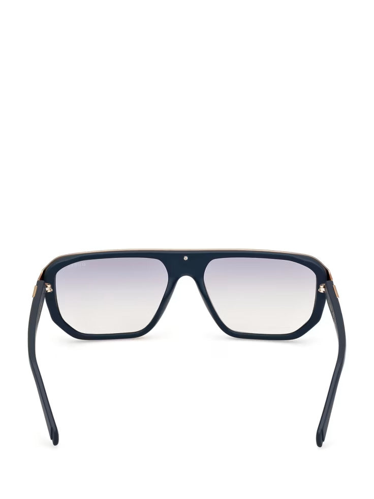 Guess Plastic Aviator Sunglasses