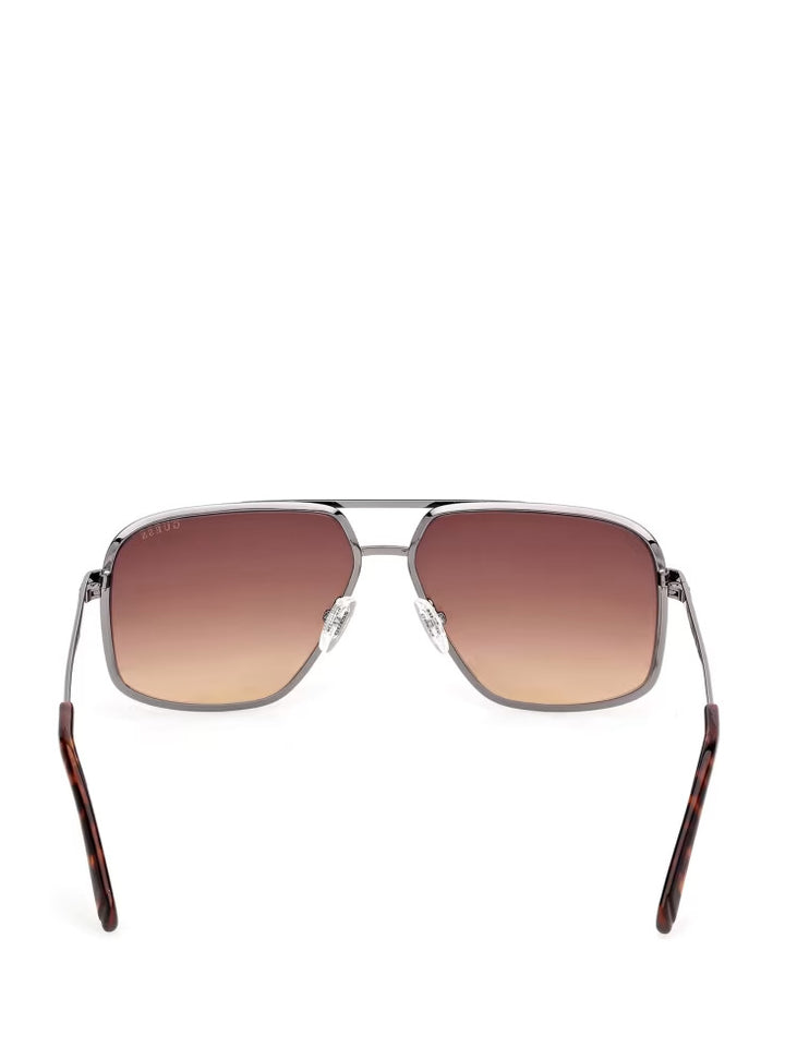 Guess Aviator Metal Sunglasses