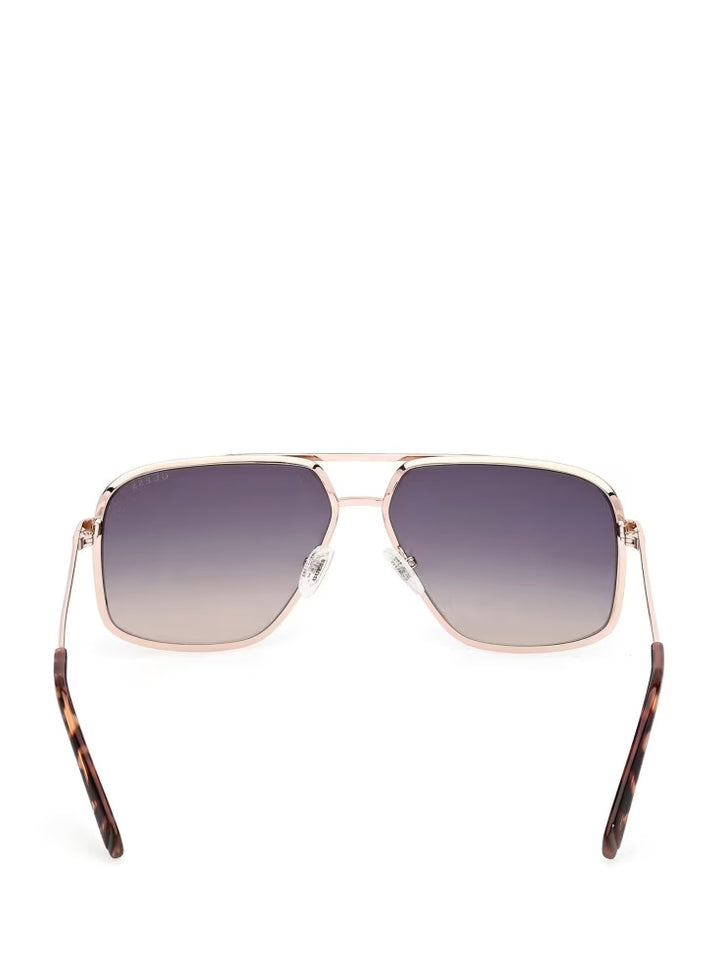 Guess Aviator Metal Sunglasses