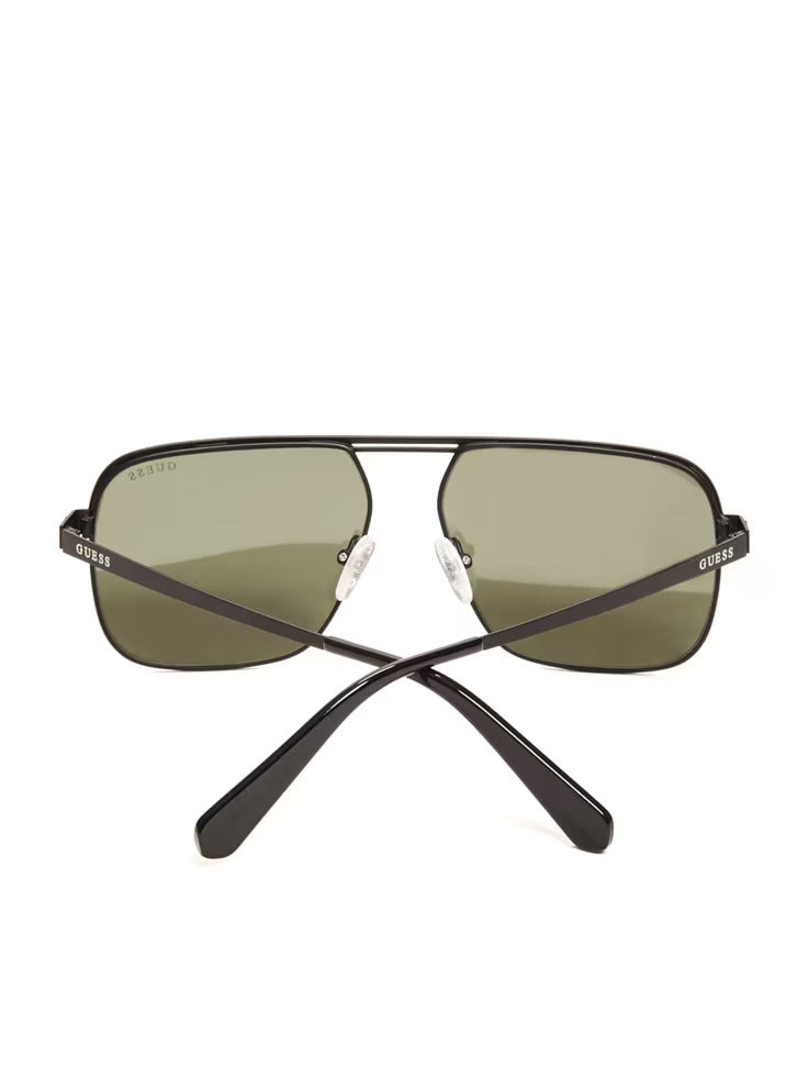 Guess Top Bar Aviator Sunglasses