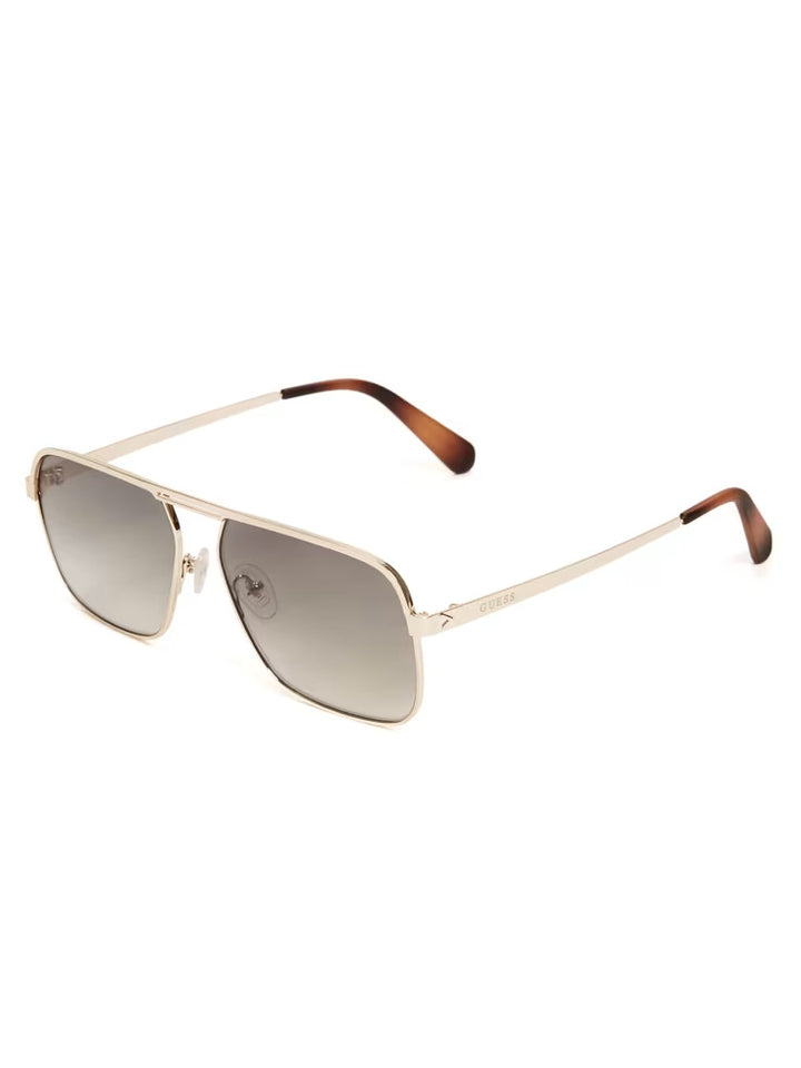 Guess Top Bar Aviator Sunglasses