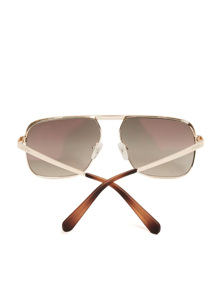 Guess Top Bar Aviator Sunglasses