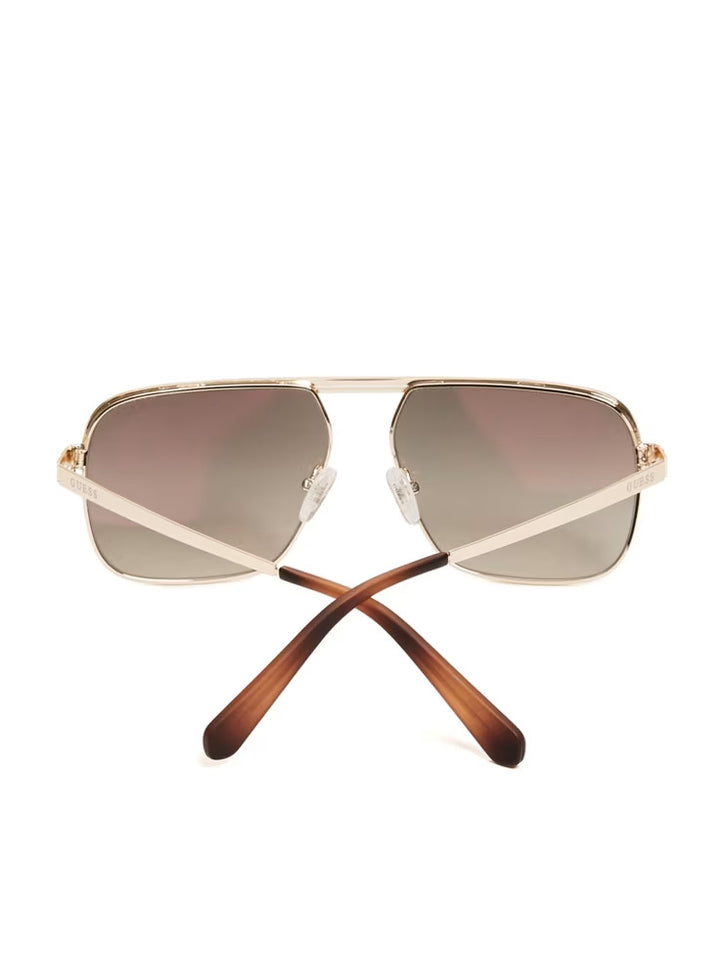 Guess Top Bar Aviator Sunglasses