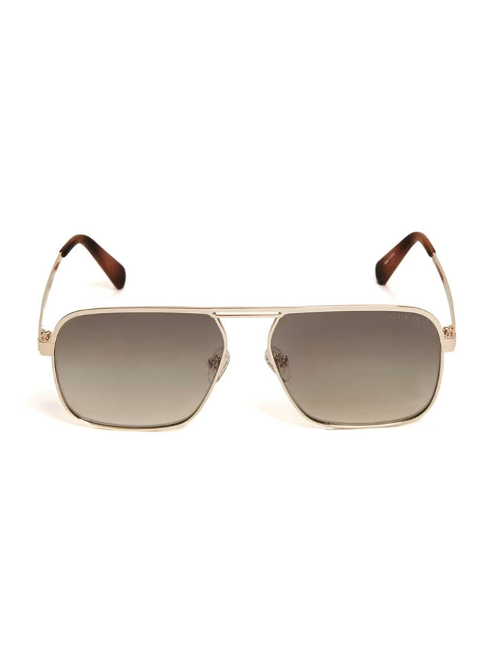 Guess Top Bar Aviator Sunglasses