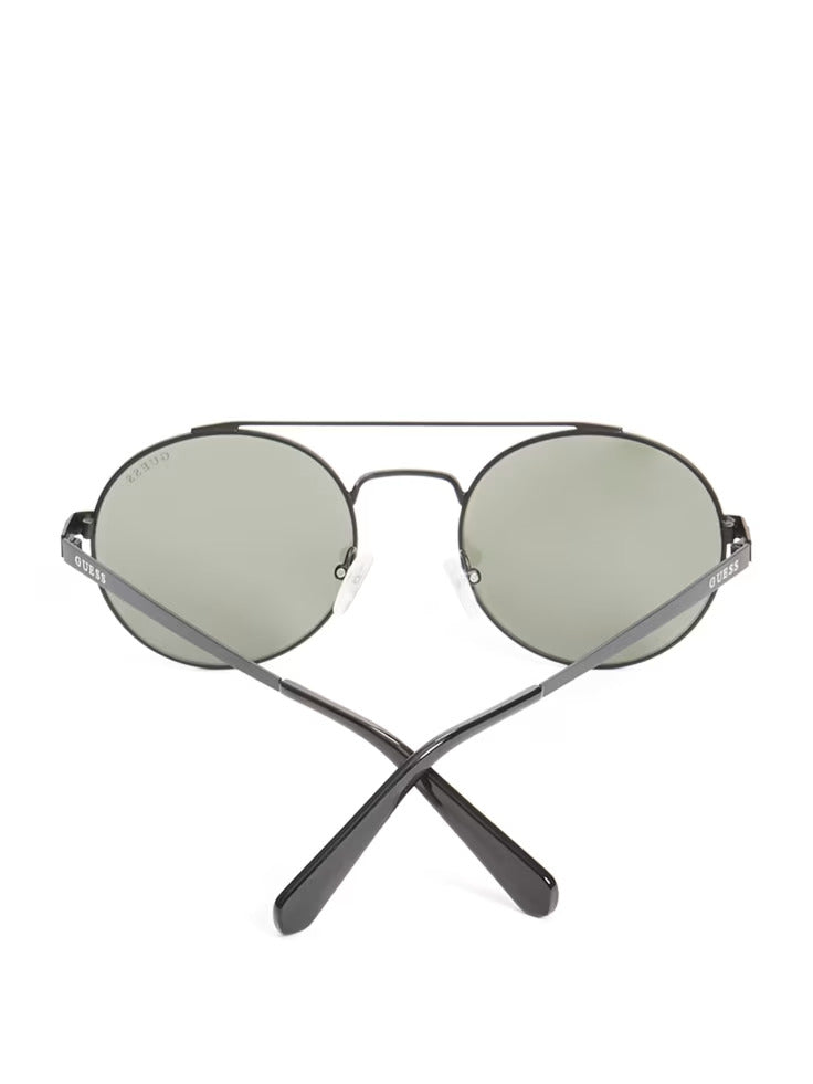 Guess Jack Round Aviator Sunglasses