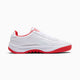 White / Power Red