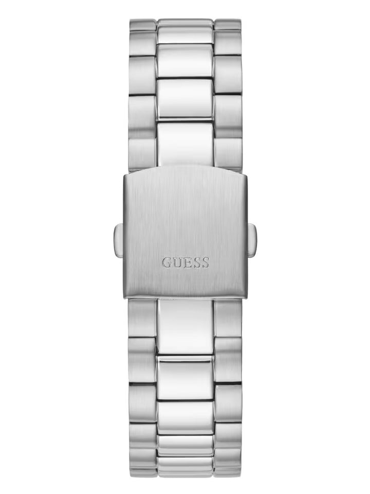 Guess Silver-Tone Analog Watch