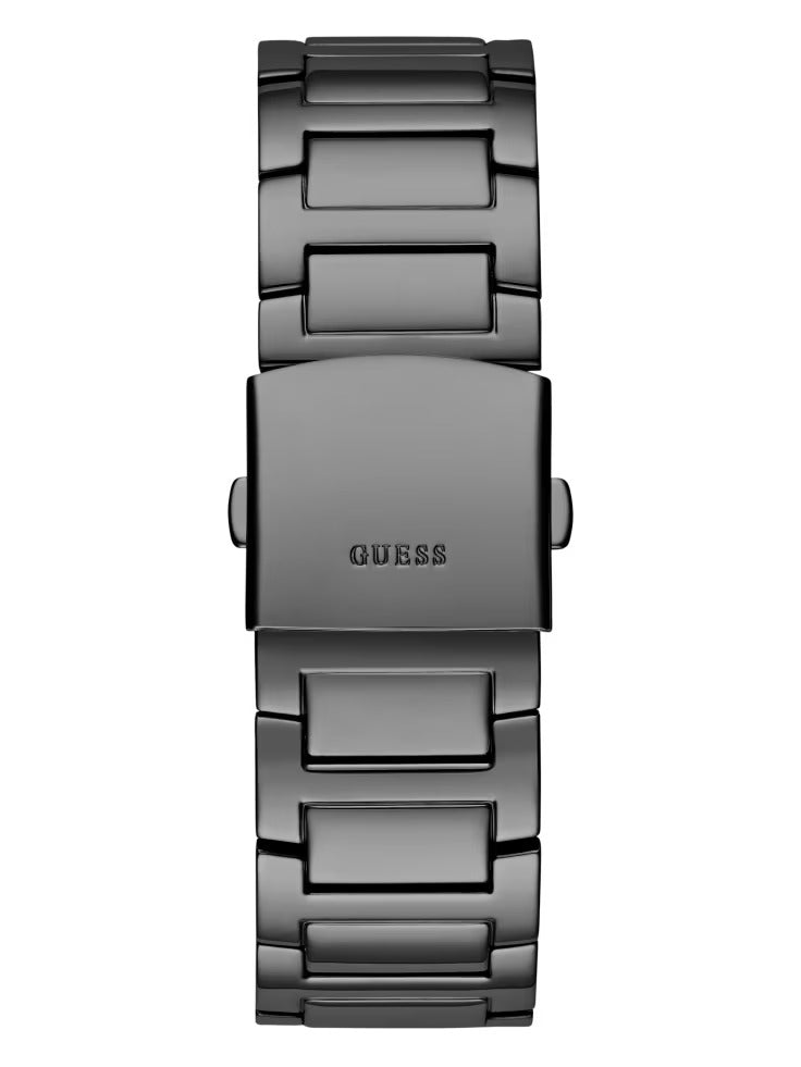 Guess Gray and Blue Multifunction Watch