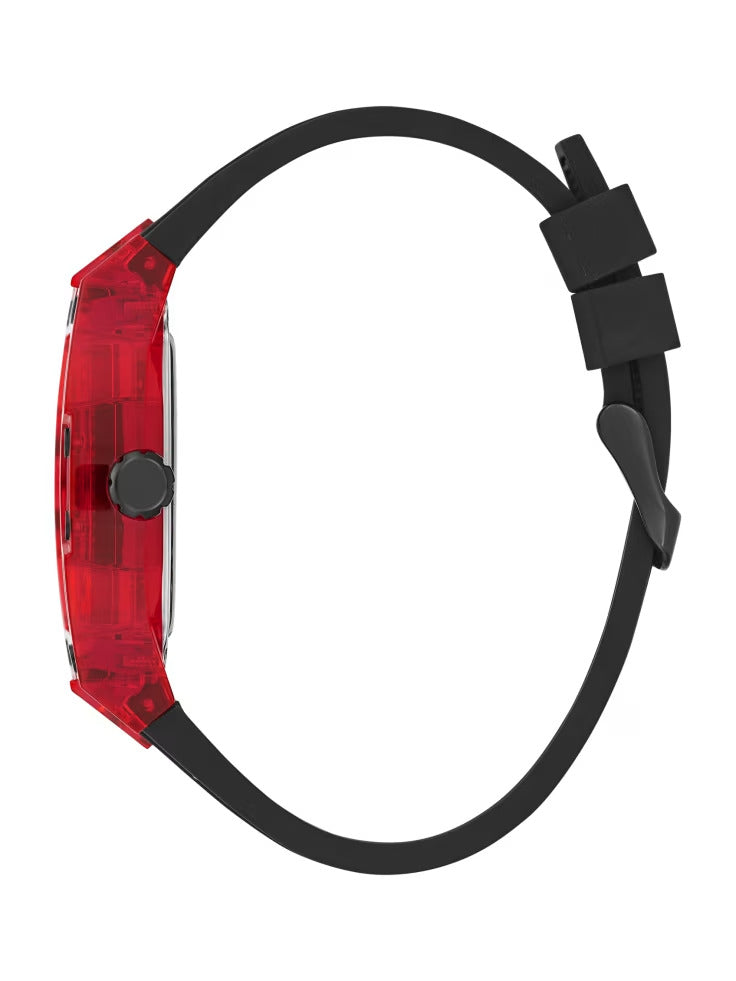 Guess Red Chronograph Watch