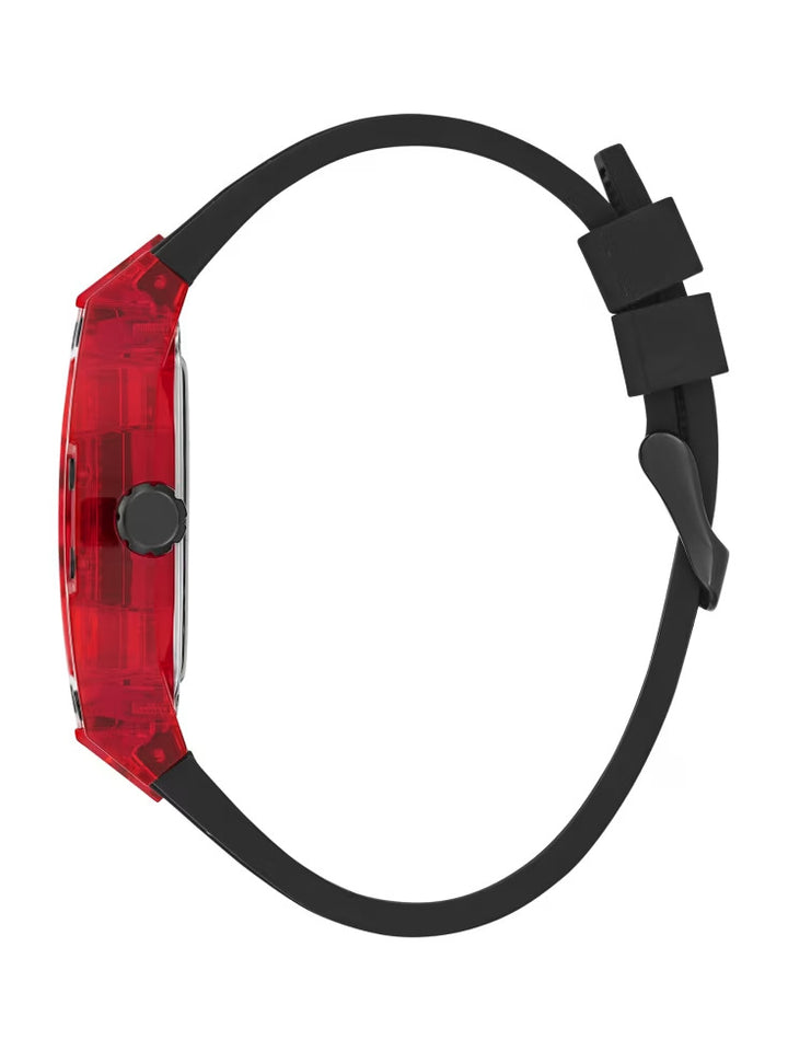 Guess Red Chronograph Watch