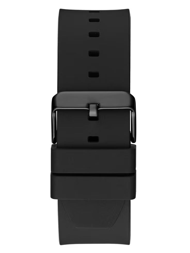 Guess Iridescent and Black Cut-Through Multifunction Watch