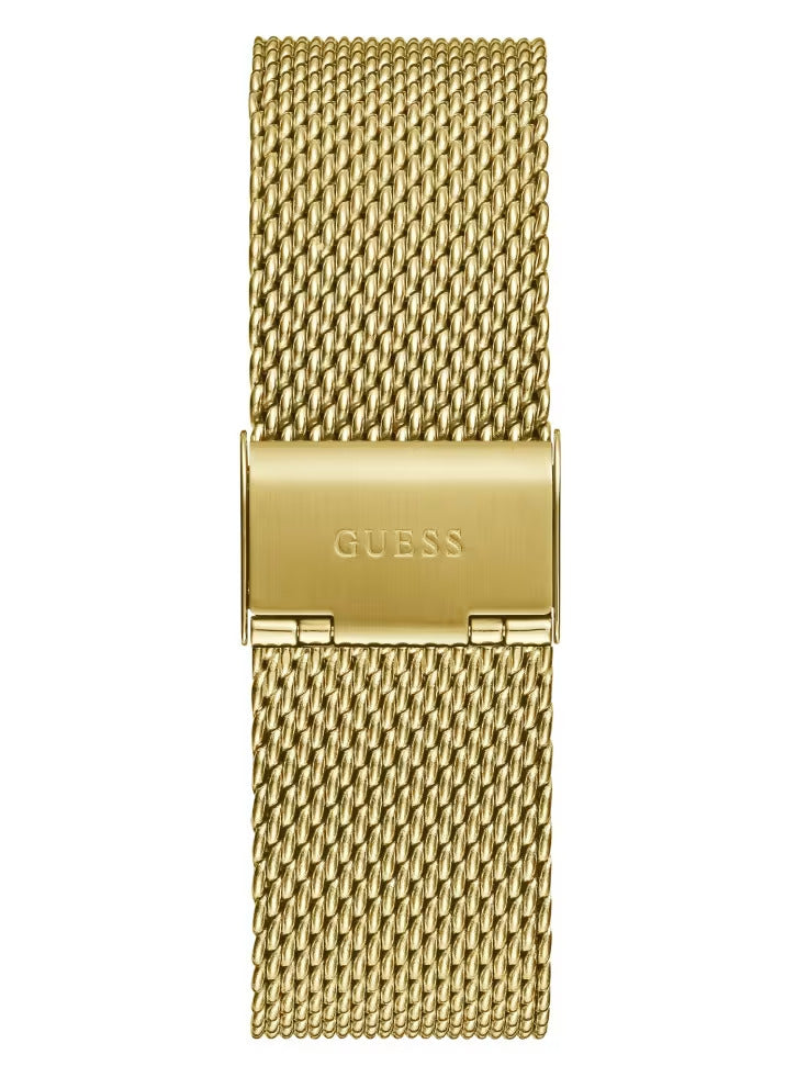 Guess Gold-Tone Analog Watch