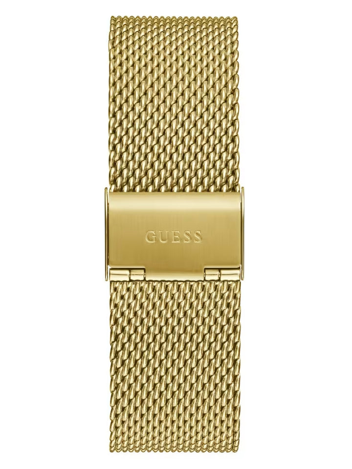 Guess Gold-Tone Analog Watch