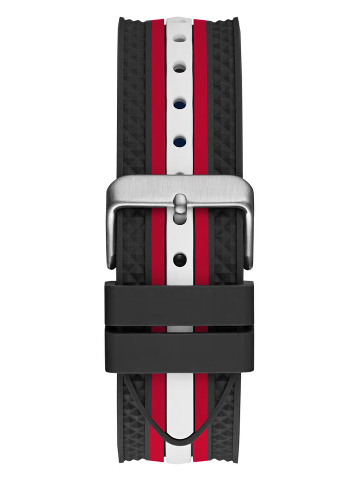 Guess Silver-Tone Chronograph Watch