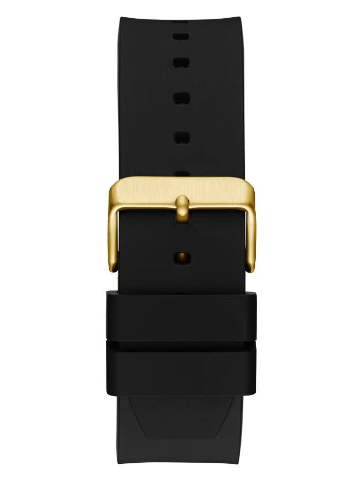 Guess Two-Tone Silicon Analog Watch
