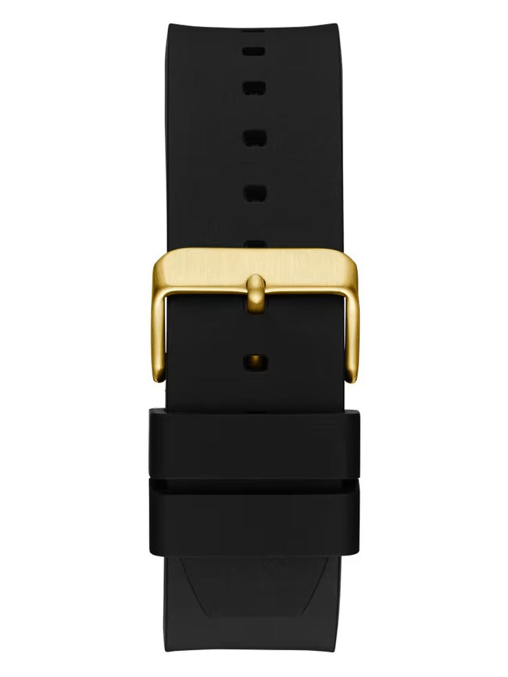 Guess Two-Tone Silicon Analog Watch