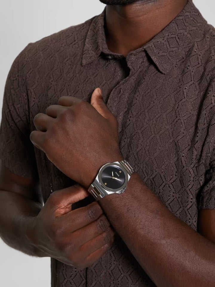 Guess Two-Tone Analog Watch