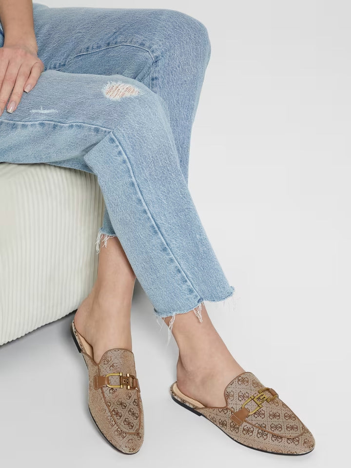 Guess Bommiya Quattro G Loafer Mules