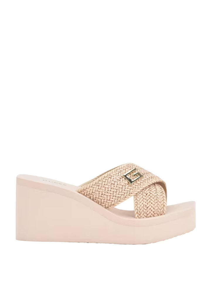 Guess Danvi Braided Wedge Sandals