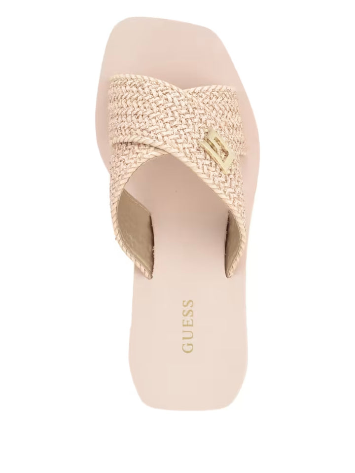 Guess Danvi Braided Wedge Sandals