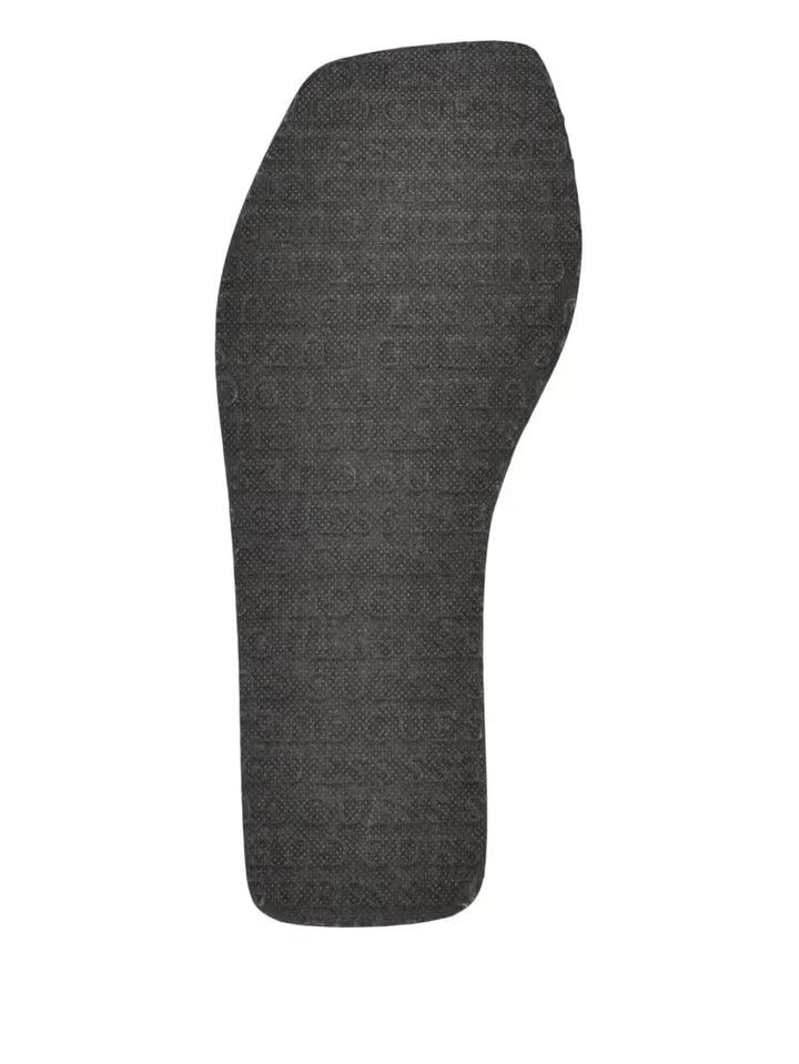 Guess Edany Denim G Buckle Wedge Sandals