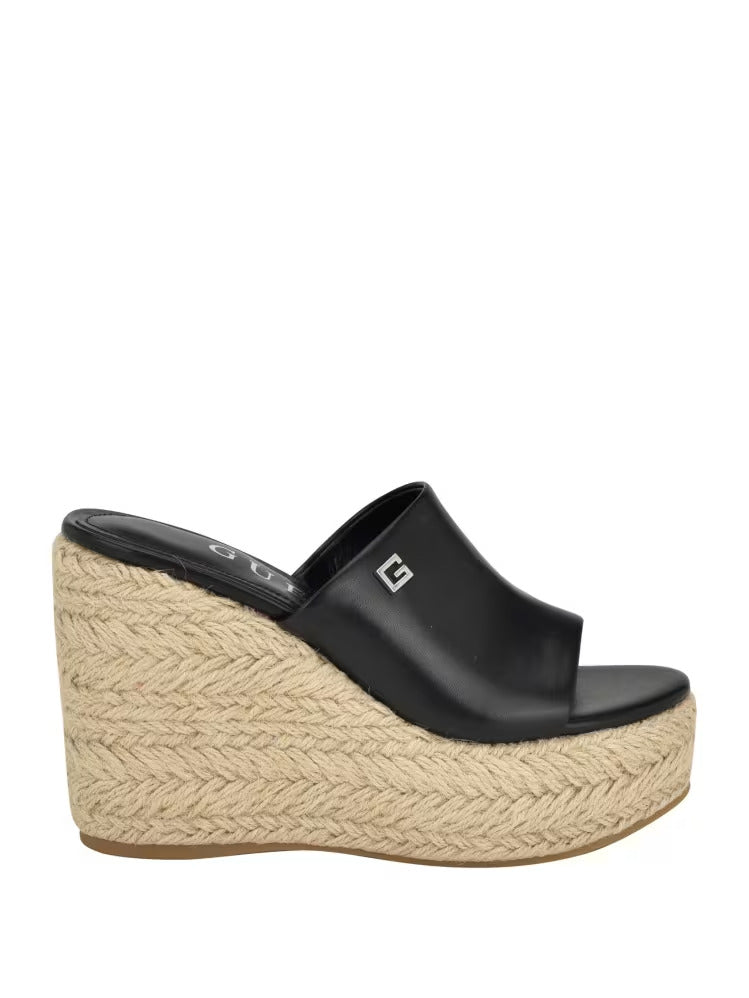 Guess Evba Embossed Espadrille Sandals