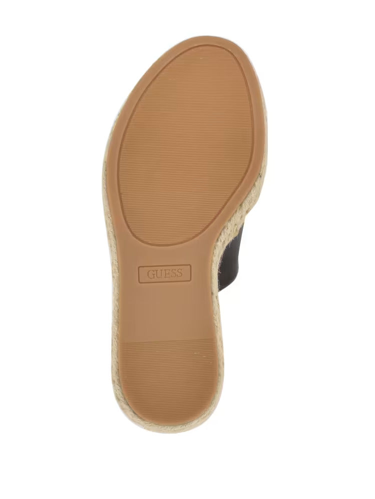 Guess Evba Embossed Espadrille Sandals