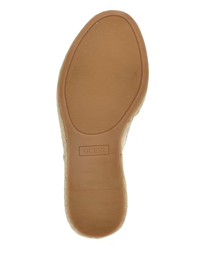 Guess Evba Embossed Espadrille Sandals