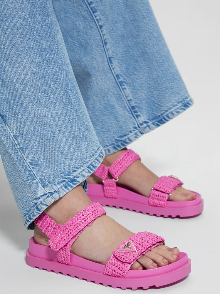 Guess Fabrica Woven Sandals