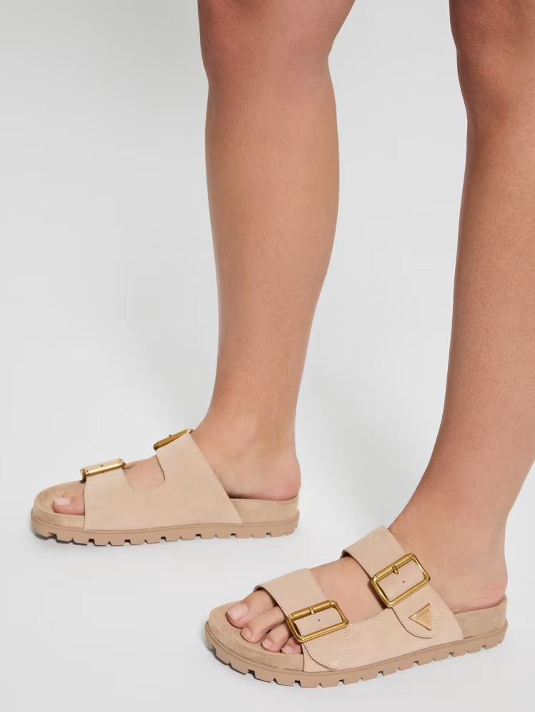 Guess Fasten Suede Sandals